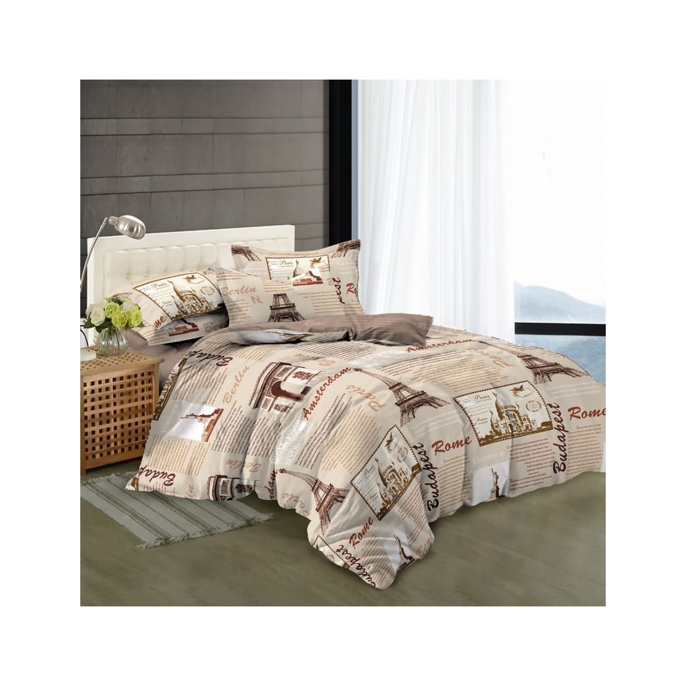 Комплект постельного белья 100% хлопок Артикул F2402-1 купить в интернетмагазине Homes touch